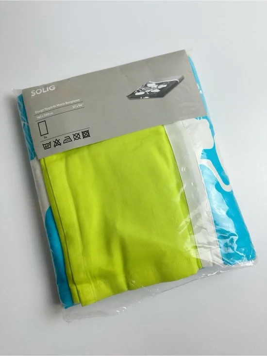 IKEA Nygards Maria Bengtsson Tablecloth Solig New In Package Size 57x94 Inches