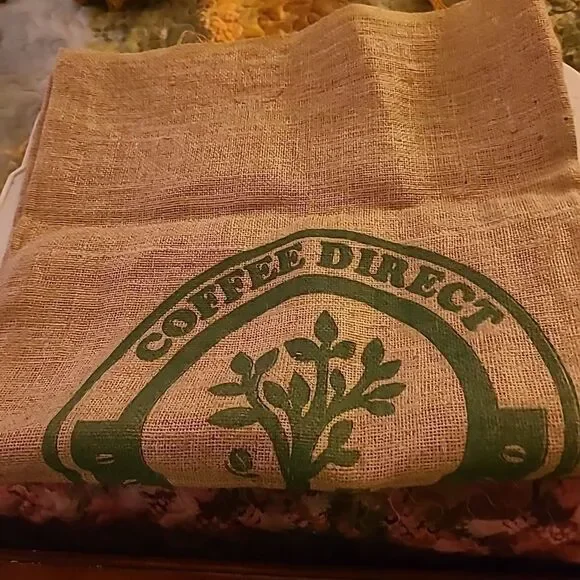 Coffee Direct Burlap Bag