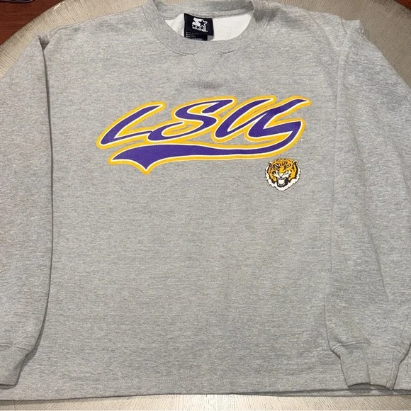 Vintage LSU Tigers Starter Crewneck Sweatshirt