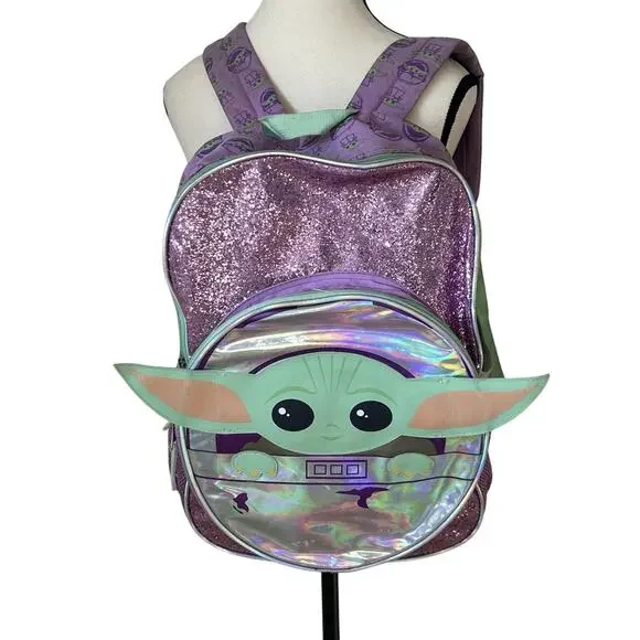 STAR WARS Baby Yoda Grogu Girls Backpack