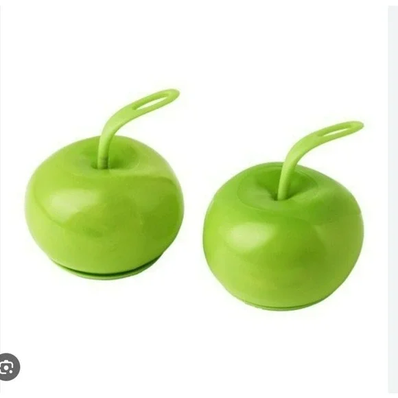 Ikea Solvinden Led Battery Powered Green Apple Shaped Ligths Set‎ of Two