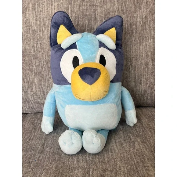 Bluey Plush Backpack Kids Fun Blue Dog Character Bag Accessory Innovations NWT‎