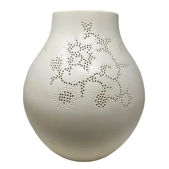Ikea PS collection Jonsberg series Hella Jongerius Ceramic Vase Perforated 2005