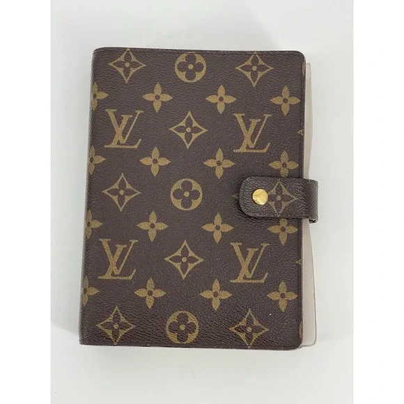 Louis Vuitton Monogram Agenda PM Planner Organizer w/ Box Dust Bag Auth