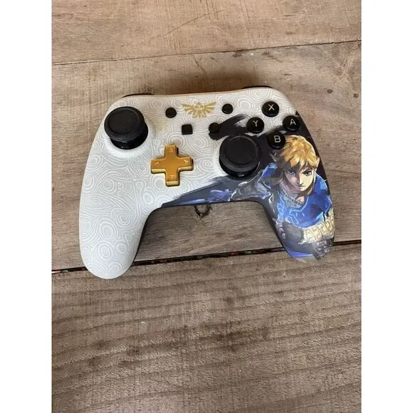 For Nintendo‎ Switch Zelda Breath Of The Wild Wired Controller PowerA 1506260-02
