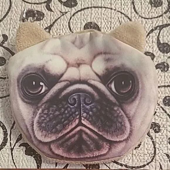 Pug Face Coin Purse