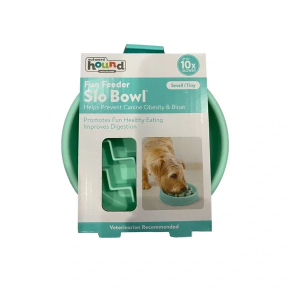 Outward hound fun feeder slo bowl small/tiny