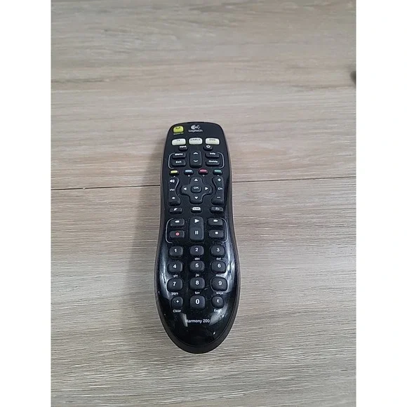 Logitech Harmony 200 Universal Remote Control Black - Tested & Working