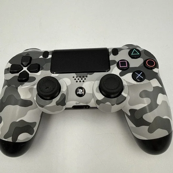 PlayStation 4 Dualshock PS4 Wireless OEM Controller White Gray Urban Camo 260112