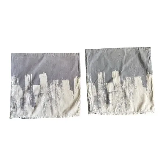 Ikea Slojgran Gunnel Sahlin Gray Pillow Covers 20