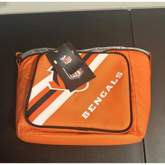 NWT IGLOO Cincinnati Bengals Square‎ Lined 4-Pack Cooler