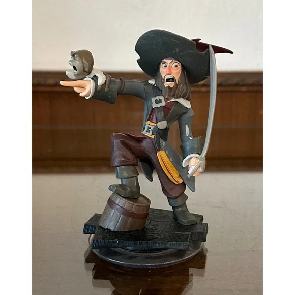 Captain Barbossa - Disney Infinity‎ 1.0 - Pirates Caribbean Figure - Used