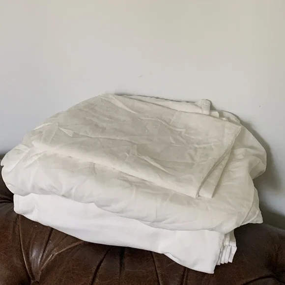 IKEA Fargmara‎ twin sheets 100% Cotton set of 3 pieces white