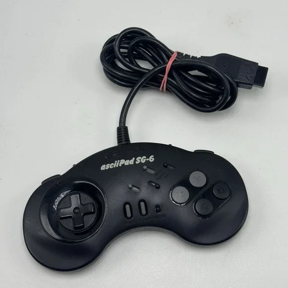 Asciiware Asciipad Sg-6 Sega Genesis Controller Tested Working