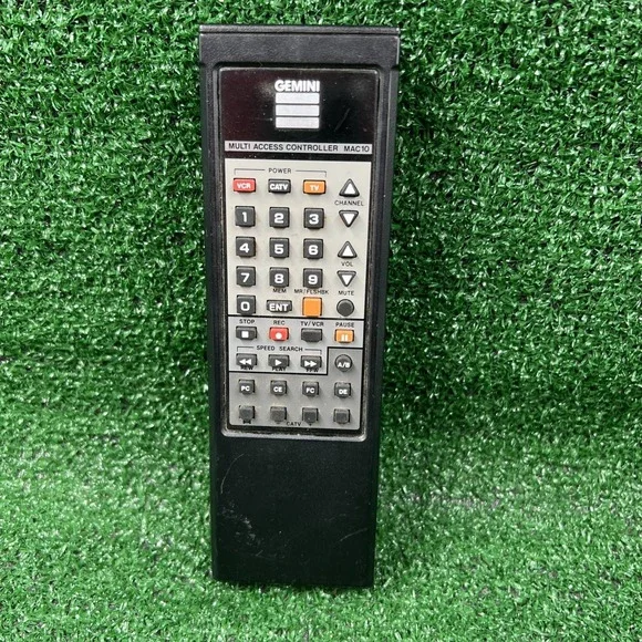 Original Vintage Gemini MAC 10 Multi Access Controller Remote 343 14-200 Black‎