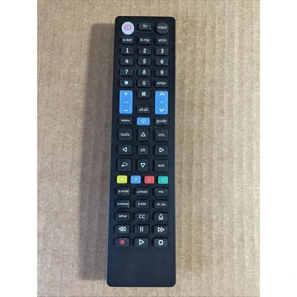 GE Universal Remote Control by BYJASCO.COM 44235 CL5 7252 Black Pre-Owned‎