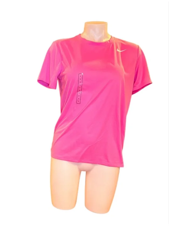 Women's Nike Training Short Sleeve Tee S Pink wm2