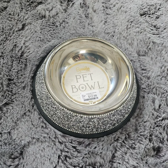 Sparkly Dog Bowl
