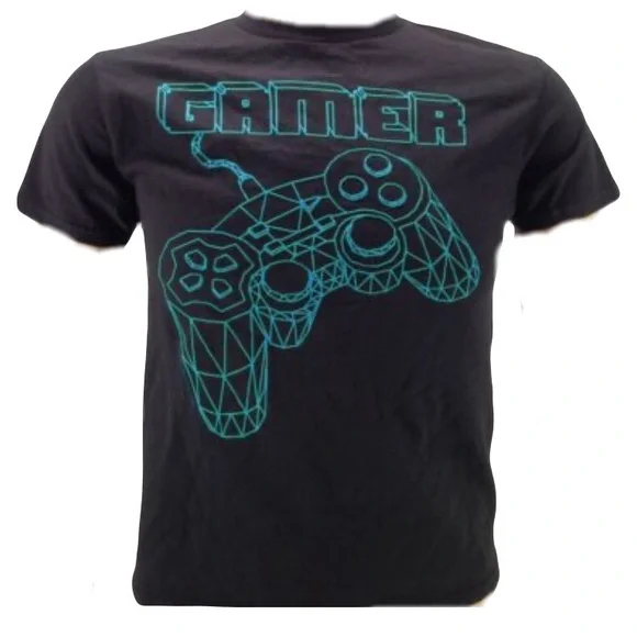 Delta Black and Blue Gaming Controller