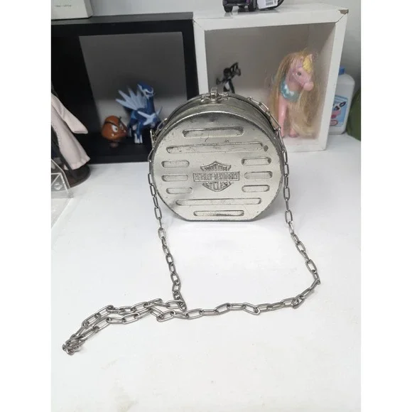 New Harley‎ Davidson Metal Storage Tin