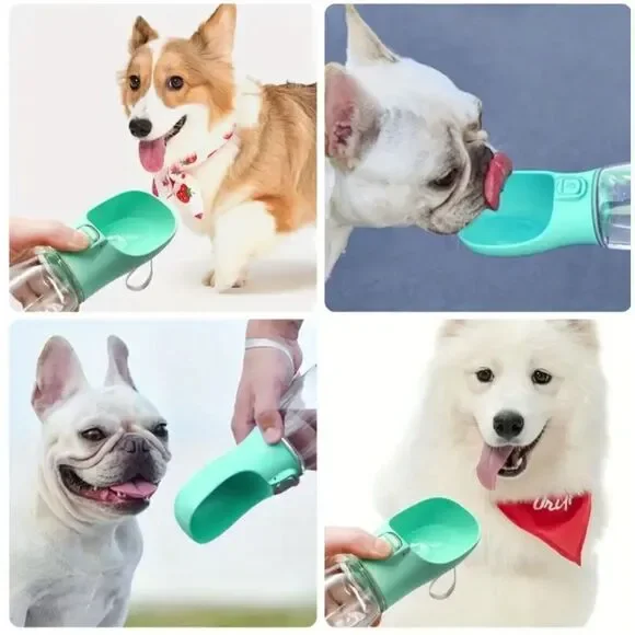 Leak-Proof Portable Dog Water Bottle For Outdoor Adventures