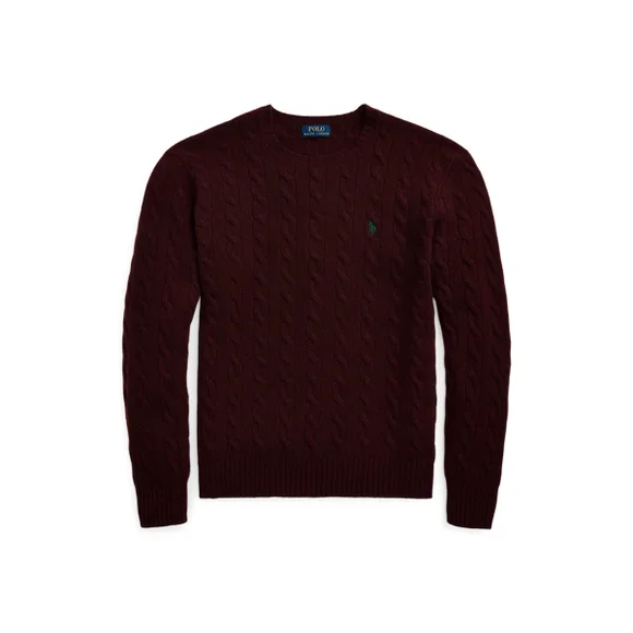 Polo Ralph Lauren Cable Knit Wool Cashmere Sweater NWT XXL Quiet Luxury