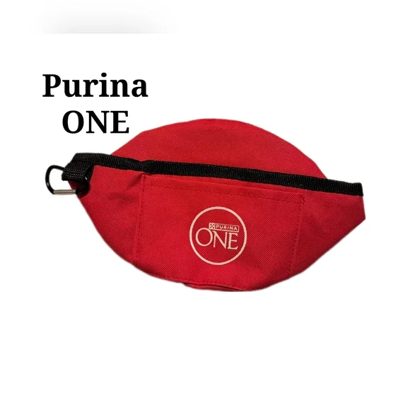 Pets Purina ONE Water Feed Collapsible Travel Feeders Bowls Dog Cat Red Pet Bowl