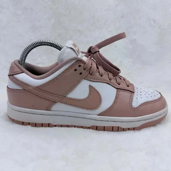 Nike Dunk Low Rose Whisper Womens Sneakers Size 7.5 DD1503-118