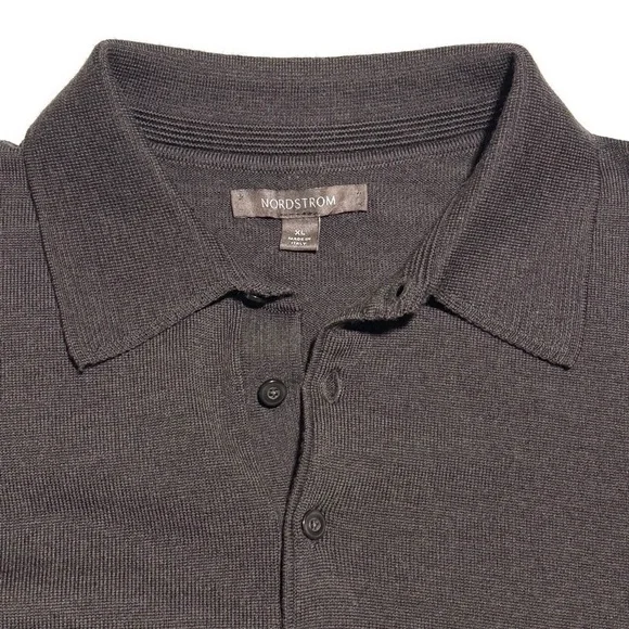 NORDSTROM VINTAGE CHOCOLATE BROWN ANGORA SWEATER