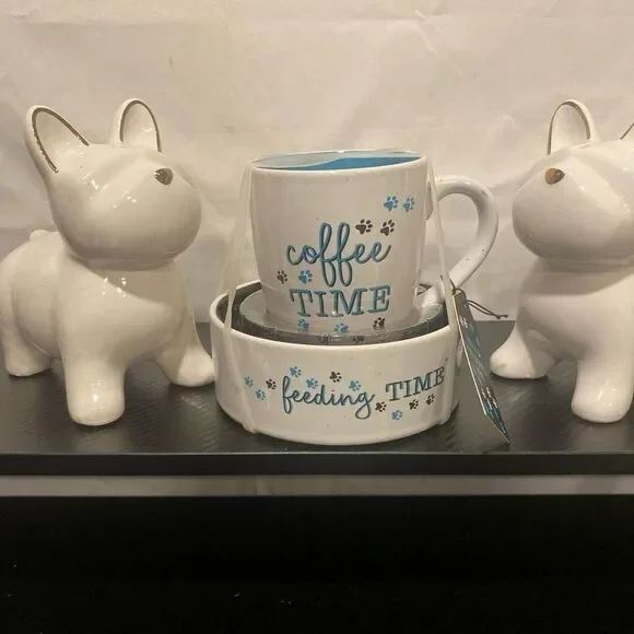 Coffee Mug and Pet‎ Bowl Gift set