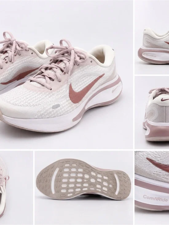 Nike Women’s Sneakers in Blush Pink and White