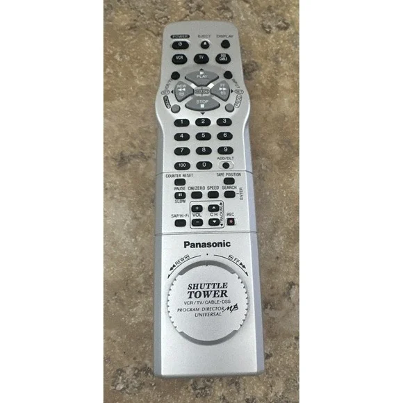 Original Panasonic Remote Control LSSQ0388 Shuttle Tower OEM