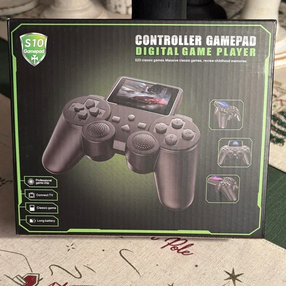 Black Digital Gamepad Controller