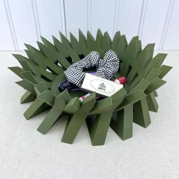 Modern Storage Bowl, Novi Catch-All Bowl, Spiky Design, Functional Art