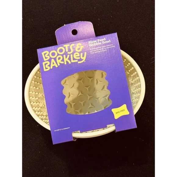 Boots and Barkley Slow Feed Wobble Bowl