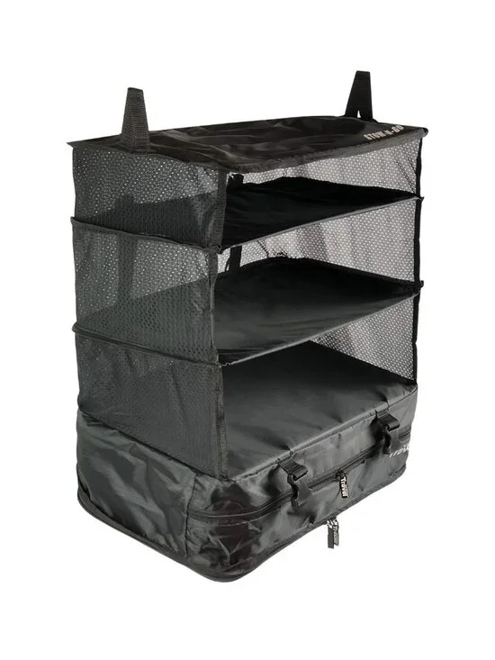 Grand Fusion Stow-N-Go Hanging Travel Organizer – Black NEW