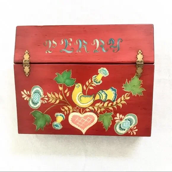 Large Hand Painted Folk Art Partridge 