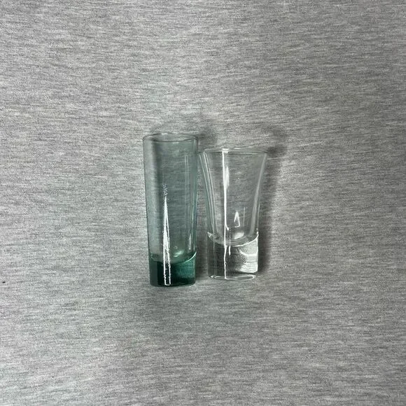 IKEA 4” & 3” Inch Tall Shot Glass 2 PCS. Set