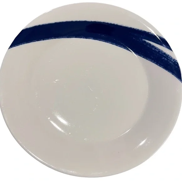 Royal Doulton Pacific Blue Brush Stroke Tapas Plate 9.25”