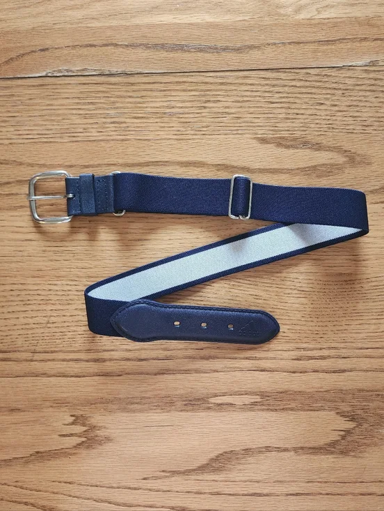 Adidas Youth Navy Baseball Softball Adjustable Belt Sports Equipment