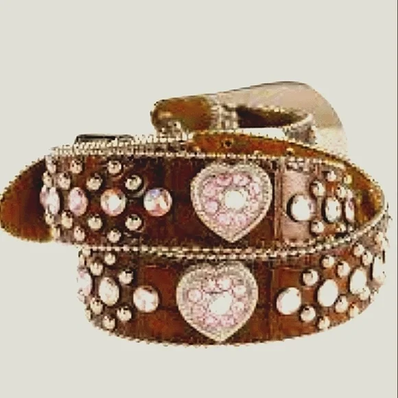Western studded belt Girls NWOT