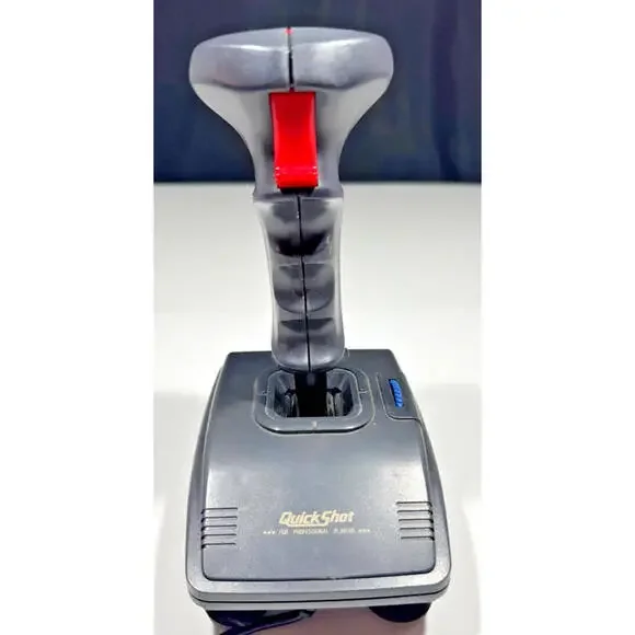 Quick Shot PC Analog Joystick Controller (QS-123A) Tested & Works - Vintage