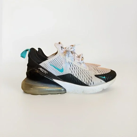 Nike Air Max 270‎ Black Dusty Cactus Women's Size 9 Shoe Sneakers AH6789-115