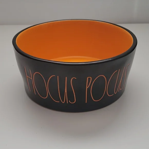 Rae Dunn Large Hocus Pocus Dog Bowl