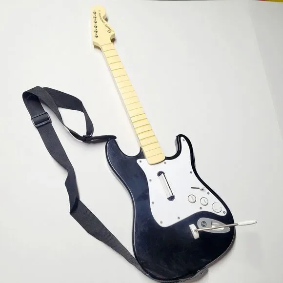 Rock Band Fender Stratocaster PS PlayStation Wireless Guitar 822151 Harmonix