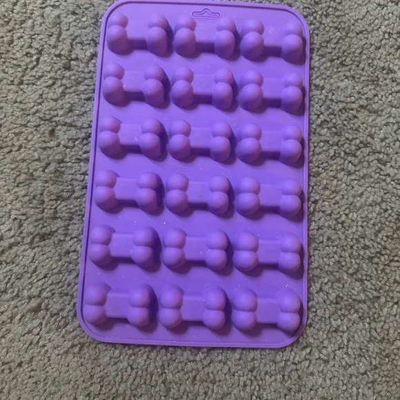 Amazon Purple Dog Bone Silicone Mold