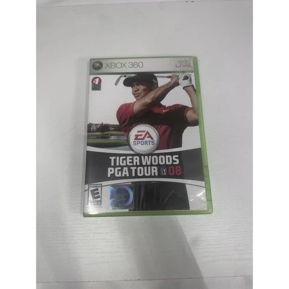 Tiger Woods PGA Tour 08 Microsoft Xbox 360 Complete With Manual