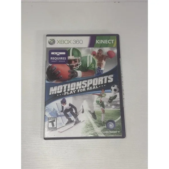MotionSports Xbox 360 Kinect Game Complete With Manual