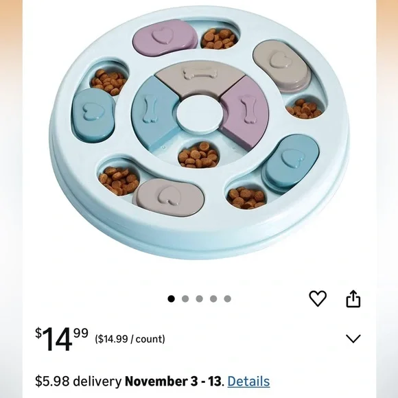 Interactive Pet Puzzle Feeder