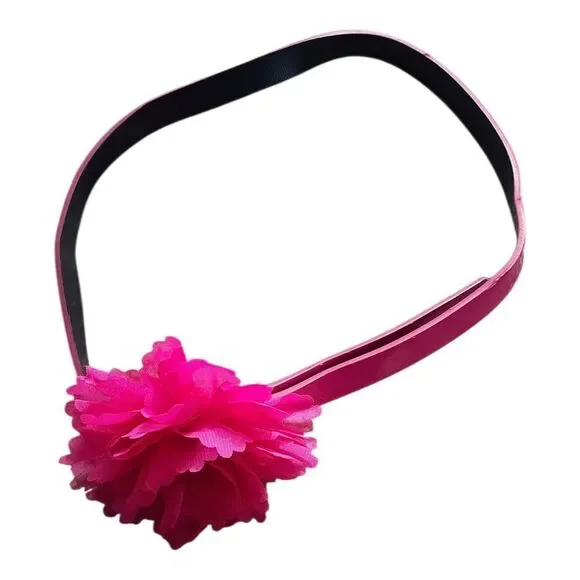 Charming Pink Floral Kids Belt